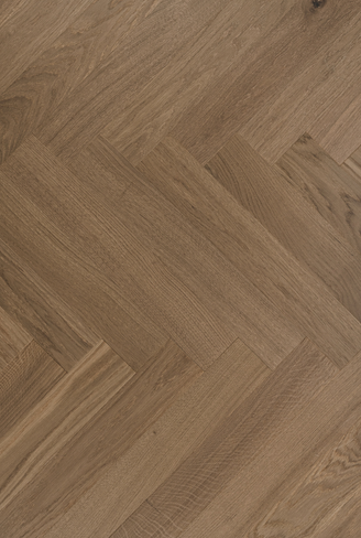 Brixham Oak Parquet Herringbone Engineered Wood Floor